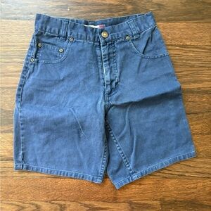 Bugle boy boys vintage 90s navy blue shorts